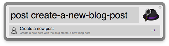 My Alfred blog post workflow