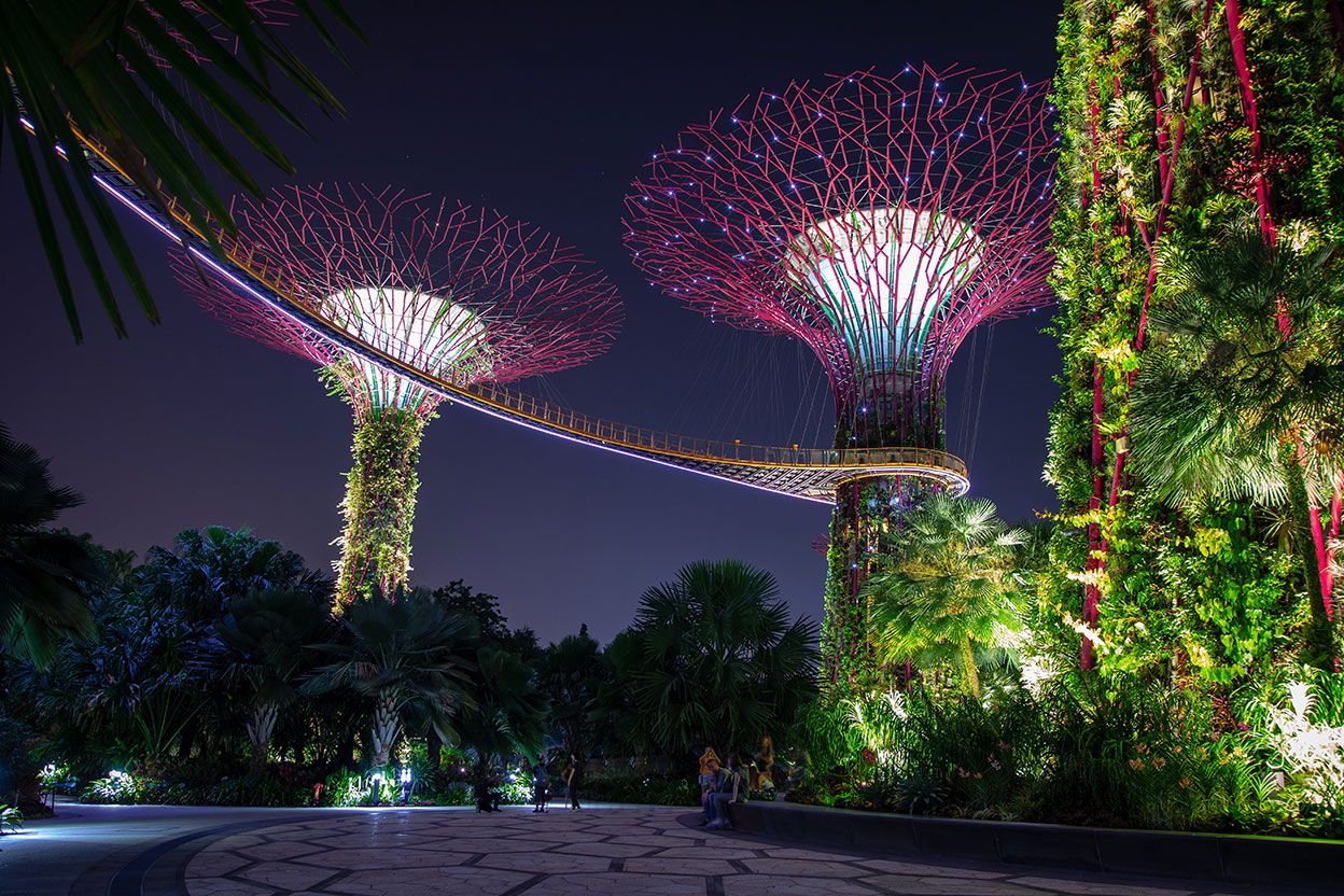 Gardens by the Bay in Singapore